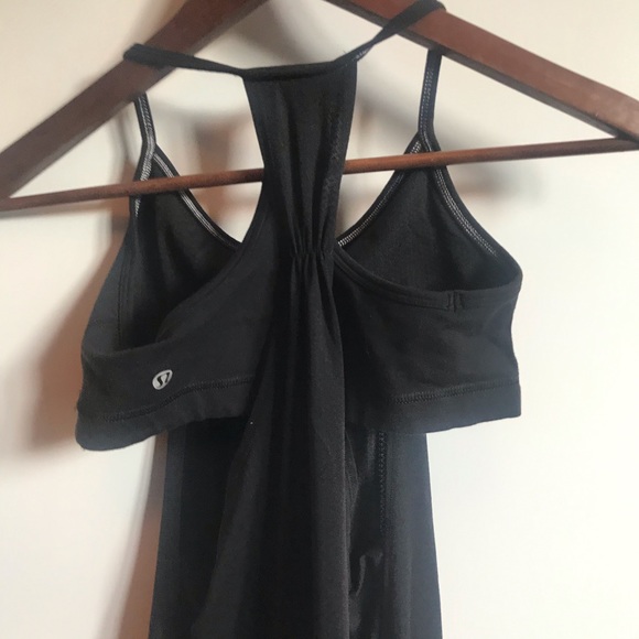 Lululemon Black Athletic Workout Tank Top - Picture 6 of 8
